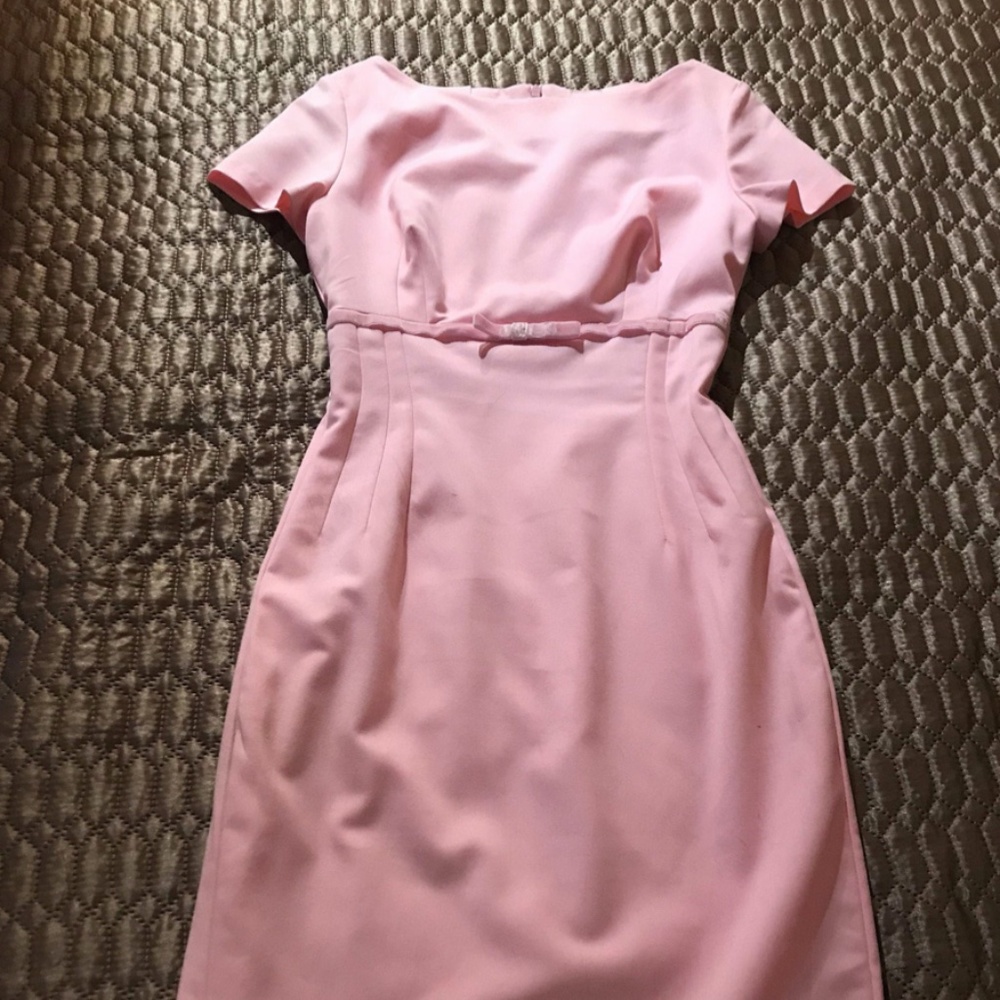 Pink 60's Style Sheath Dress